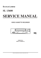 ITT SL-13600 - Manual 